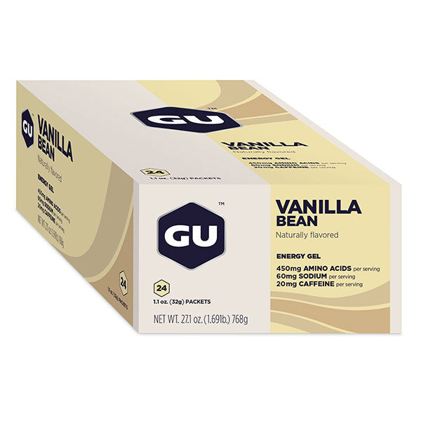 Nutri-Bay GU Gel Energétique (32g) - Vanille - vanilla bean - closed box