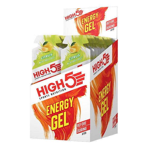 Nutri-Bay HIGH5 - EnergyGel (40g) - Agrumes (Citrus) - Box