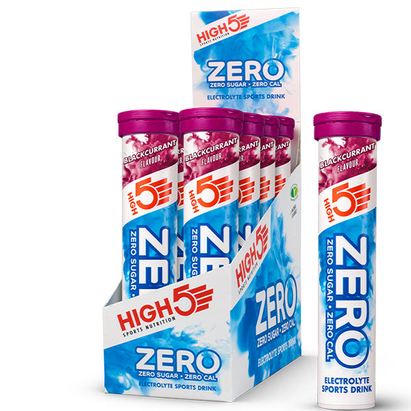 Nutri-Bay | HIGH5 - Pastilles ZERO - Boisson d'Hydratation (20x4g) - Blackcurrant (Cassis)
