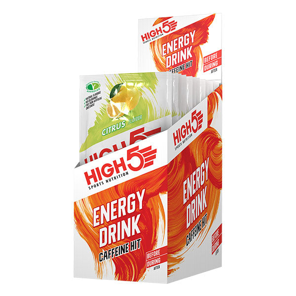 Nutri-Bay HIGH5 – Boisson Energy Drink Caffeine Hit (47g) - Citrus - Box