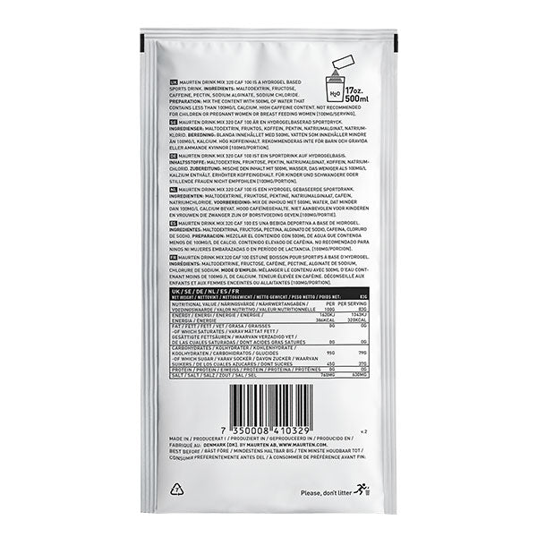 Nutri-Bay I MAURTEN - Drink Mix 320 CAF 100 (83g)