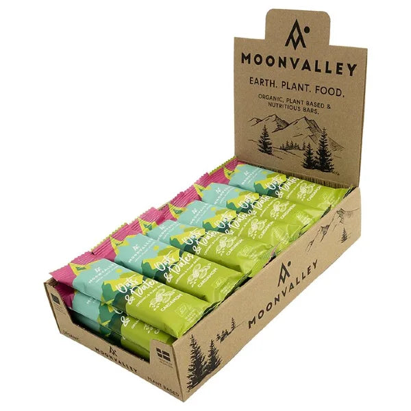 Nutri-Bay | MOONVALLEY - Organic Energy Bar Box (18x50g) - Goût au choix