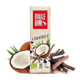 Nutri-Bay MULEBAR - Barre Énergétique BIO (40g) - Coconut Liquorice - Noix de coco Réglisse