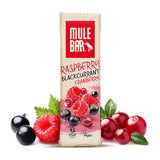 Nutri-Bay MULEBAR - Barre Énergétique (40g) - Raspberry Blackcurrant Cranberry - Framboise Cassis Canneberge
