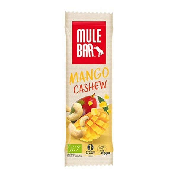 Nutri-Bay MULEBAR - Barre Énergétique BIO (40g) - Mango Cashews - Mangue Noix de Cajou