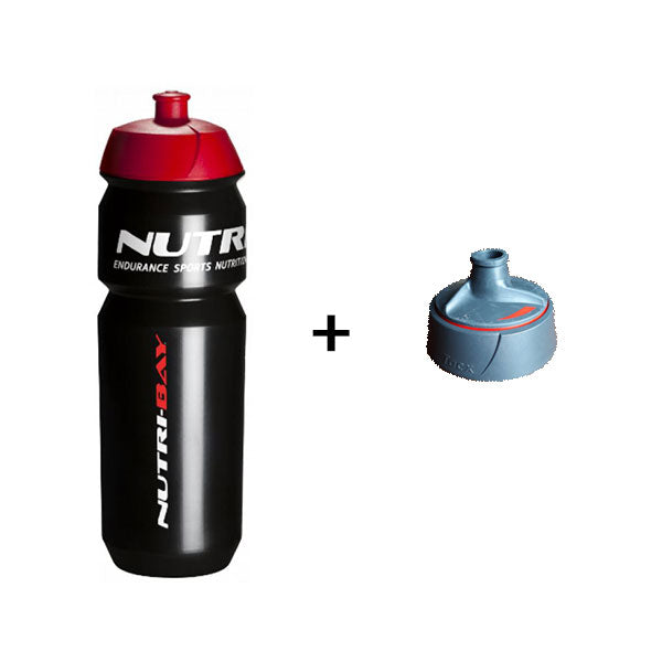 Nutri-Bay I 750ml Bottiglia sportiva biodegradabile con tappo a torsione e  valvola sportiva - Nutri-bay.com