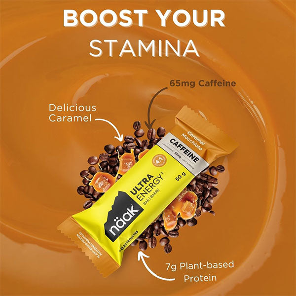 Nutri-Bay | NAAK - Ultra Energy Bar (50g) - Caramel Macchiato