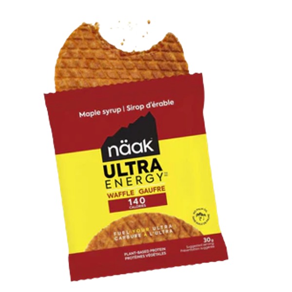 Nutri-Bay | NAAK - Ultra Energy Waffle-Gaufre (30g) - Sirop d'Erable