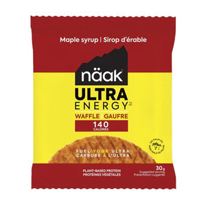 Nutri-Bay | NAAK - Ultra Energy Waffle-Gaufre (30g) - Sirop d'Erable
