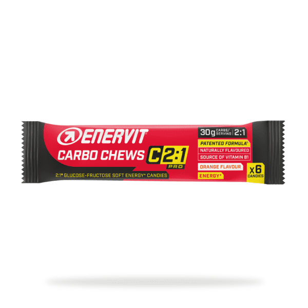 Enervit Carbo Chews C2:1PRO (3x34g) - Orange