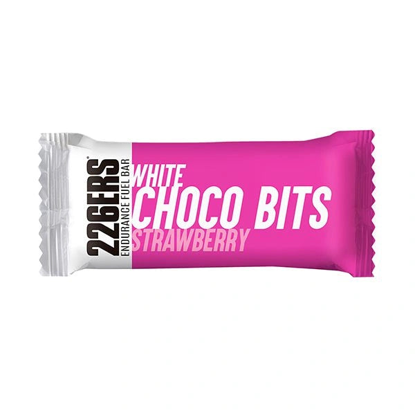 Nutri-baía | 226ERS - Endurance Fuel Bar (60g) - Choco Bits - Chocolate Branco e Morango