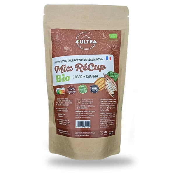 4Ultra Mix Récup BIO et Naturel (500g) - Cacao