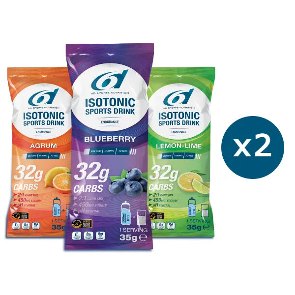 Nutribaai | 6D - Isotone Drank (6x35g) - Ontdekkingspakket