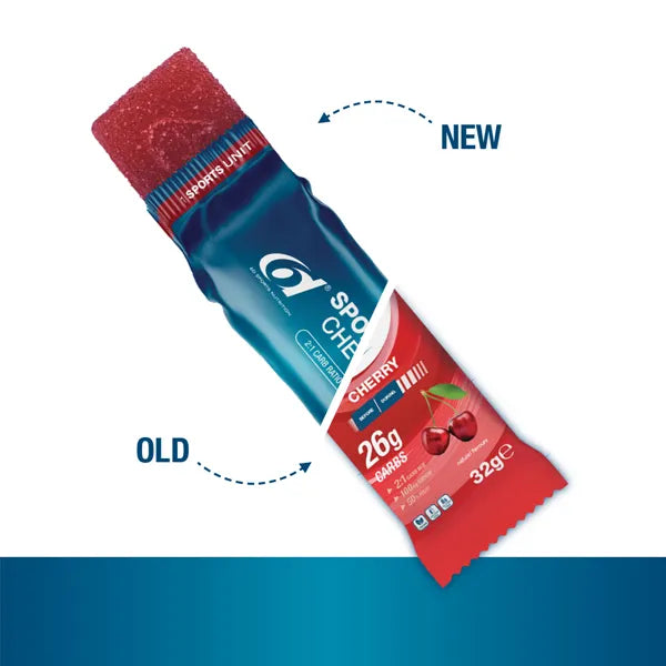 6D Sports Chew (38g) - Cherry