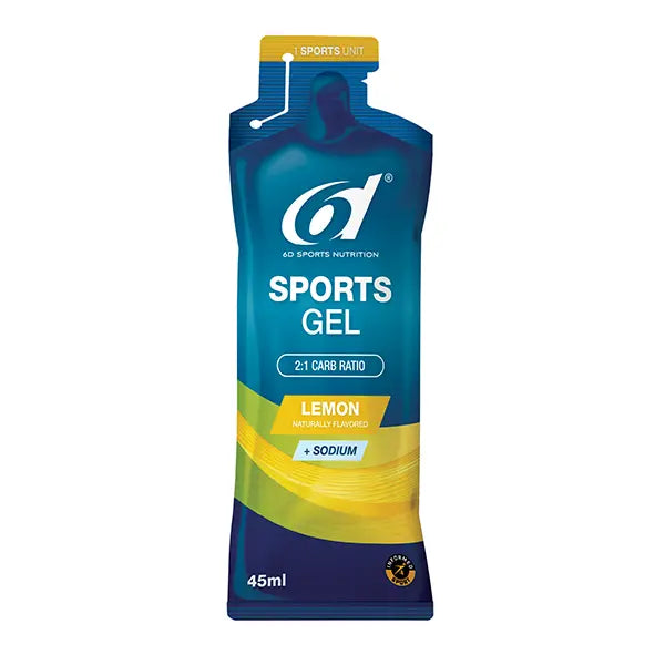6D Sports Gel (45ml) - Lemon