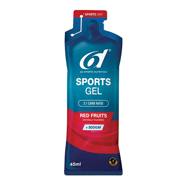 6D Sports Gel (45ml) - Red Fruits