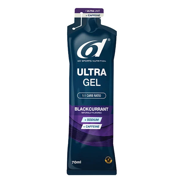 6D Ultra Gel Caffeine (70ml) - Blackcurrant