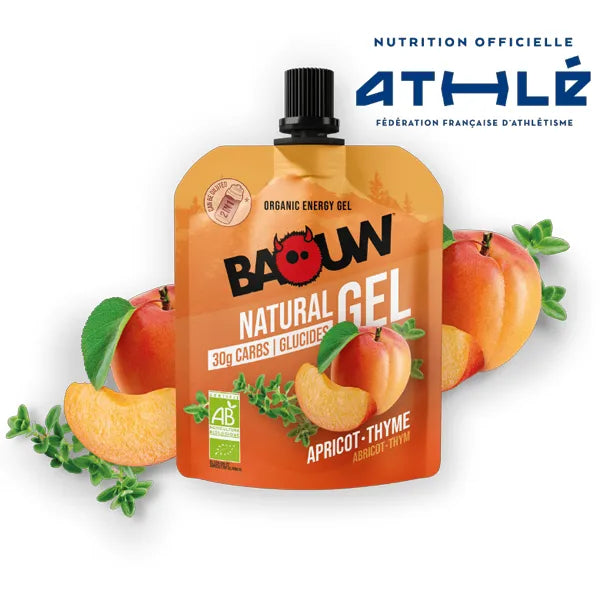 Baouw Gel Naturel BIO (85g) - Abricot & Thym