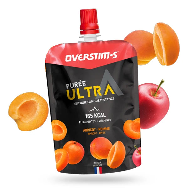 Overstim.s Purée Ultra (90g) - Abricot & Pomme