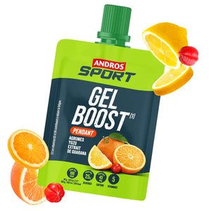 Gel Boost Andros Sport Agrumes Yuzu Guarana 40g | Nutri-Bay