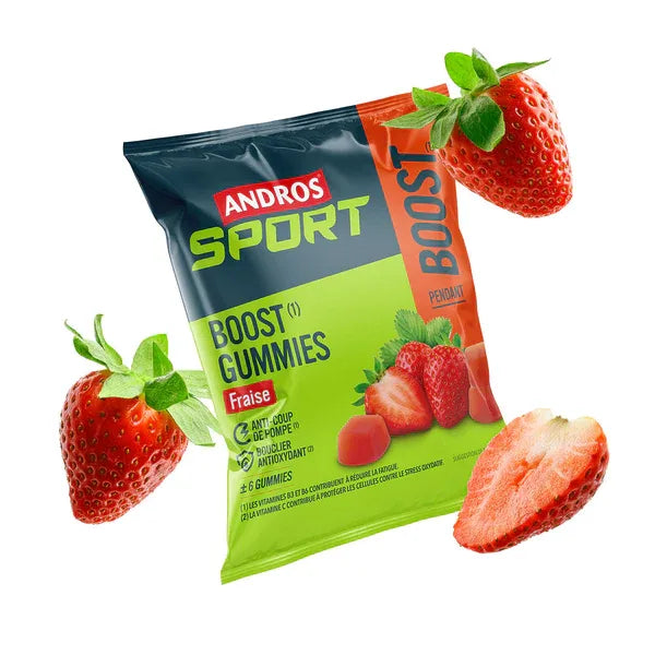 Andros Sport Gummies Boost (30g) - Fraise