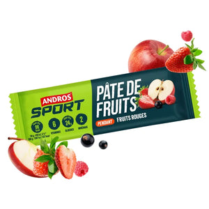 Andros Sport Pâte de Fruits Fruits Rouges Énergie Sport | Nutri-Bay