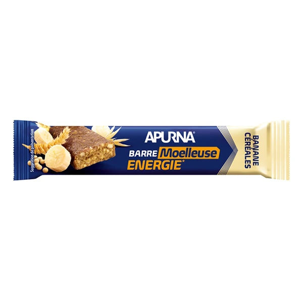 Apurna Barre Énergie Moelleuse (40g) - Banane-Céréales