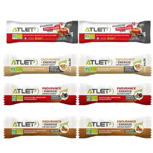 Nutri-bay | ATLET - Organic Energy Bars (8x25g) - Discovery Pack