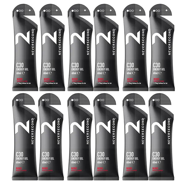 Neversecond C30 Energy Gel 6+6 Mix Pack - Goût au choix
