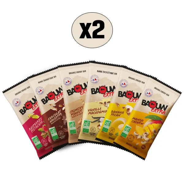 Nutri-Bay | BAOUW - EXTRA ORGANIC Energy Bar (12x50g) - Mix Pack