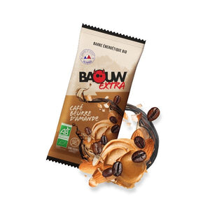 Nutribaai | BAOUW - BIO EXTRA Energy Bar (50g) - Koffie & Amandelboter