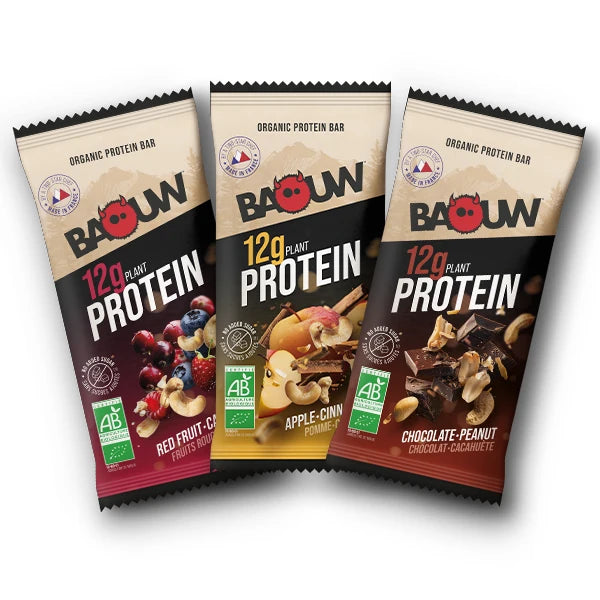 Baouw Barres Protéinées (12x50g) - Mix Pack