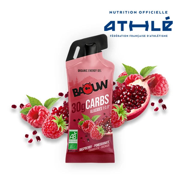 Baouw Gels Énergétiques Sticks Bio – 30 g de Glucides | Nutri-Bay