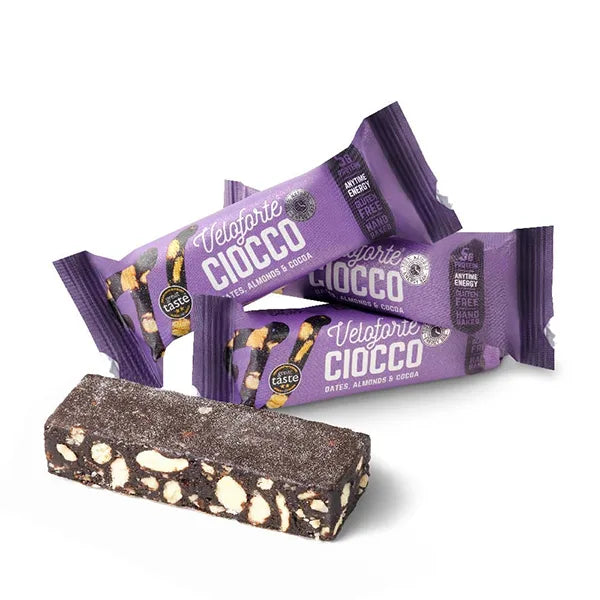 Veloforte Ciocco Energy Bar (55g) - Dattes, Amandes et Cacao