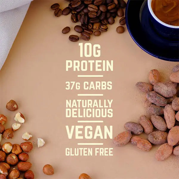 Veloforte Mocha Energy Bar (62g) - Hazelnut, Coffee & Cocoa
