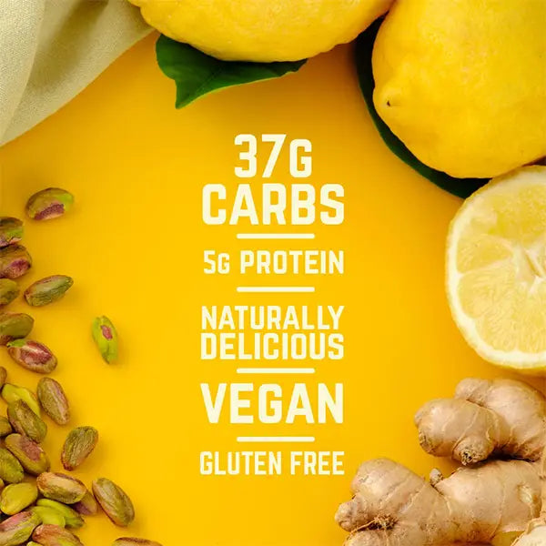 Veloforte Zenzero Energy Bar (55g) - Citron, Gingembre et Pistaches