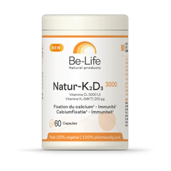 Be-Life Natur-K2D3 3000 (60 gélules)
