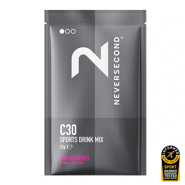 Nutri Bay | NEVERSECOND - C30 Energy Drink (32g) - Waldbeere
