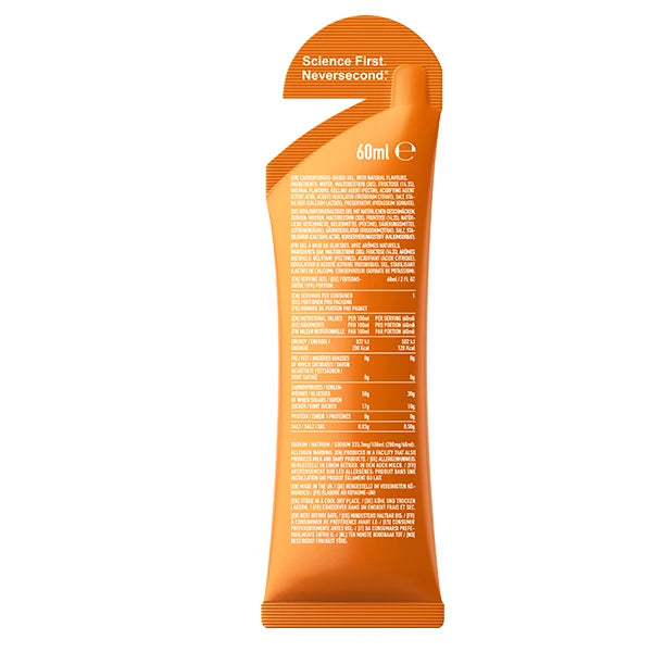Neversecond C30 Energy Gel (60ml) - Orange