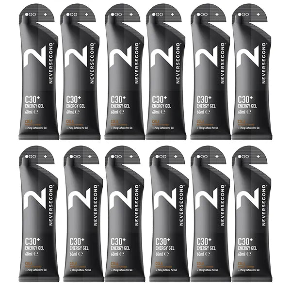 Nutri Bay | NEVERSECOND C30 Energy Gel + Caffeine Box (12x60ml
