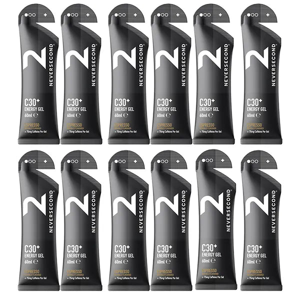 Nutri-Bay | NEVERSECOND C30 Energy Gel + Caffeine Box (12x60ml)