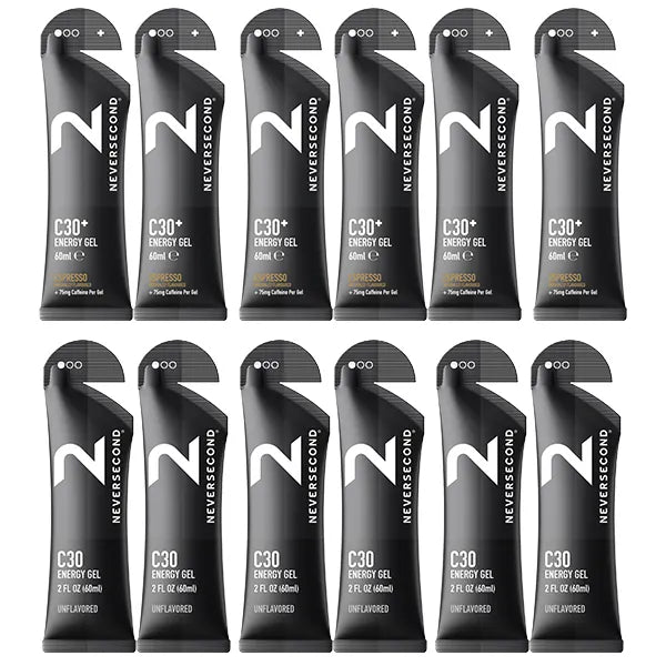 Neversecond C30 Energy Gel 6+6 Mix Pack - Goût au choix