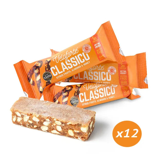 Veloforte 12x Energy Bars Pack - Goût au choix