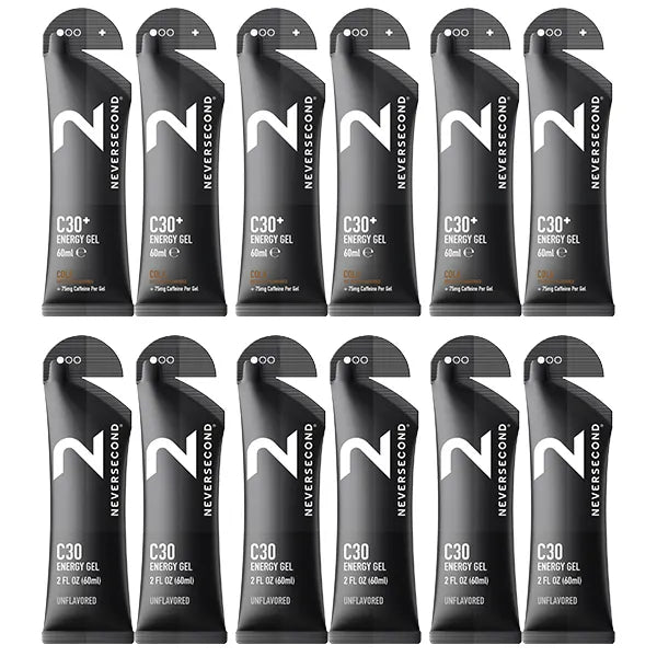 Neversecond C30 Energy Gel 6+6 Mix Pack - Goût au choix