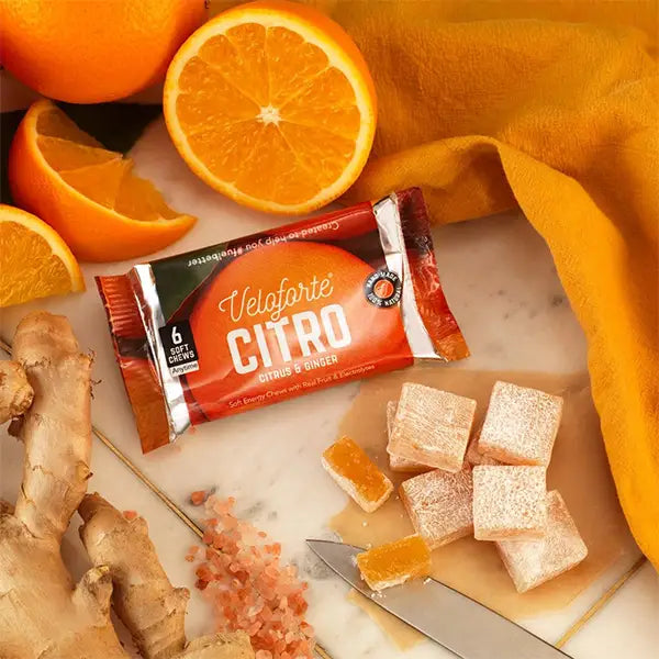 Veloforte Citro Energy Chews (50g) - Agrumes et Gingembre