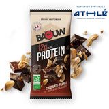 Nutri-Bay | BAOUW - Barre Protéinée BIO (50g) - Chocolat & Cacahuète