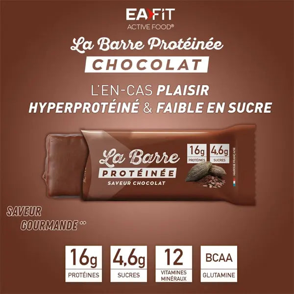 Eafit La Barre Protéinée (46g) - Chocolat