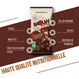 Nutri-Bay | BAOUW - Barre Énergétique BIO EXTRA (50g) - Chocolat & Noisettes