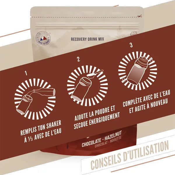 Baouw Boisson de récupération (500g) - Chocolat & Noisette