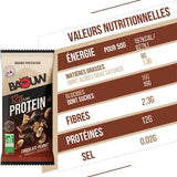 Nutri-Bay | BAOUW - Barre Protéinée BIO (50g) - Chocolat & Cacahuète